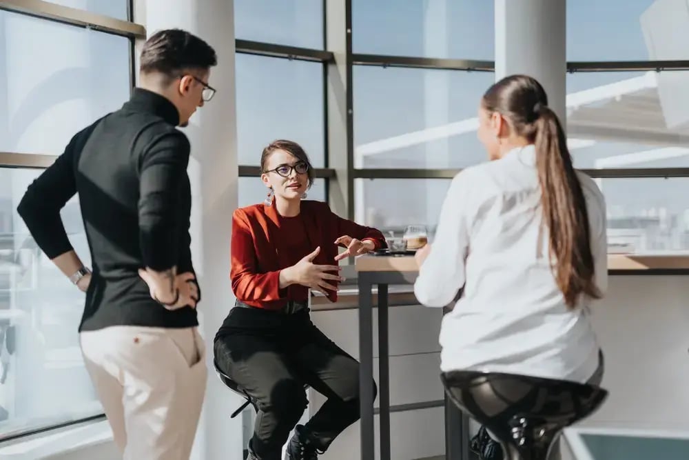 Male customer service representative